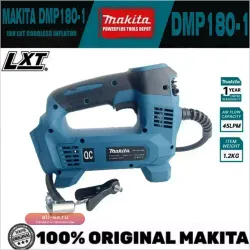 Портативный аккумуляторный компрессор для шин Makita 18V (без аккумулятора)