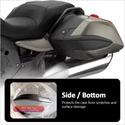 Защитные накладки на боковые кофры для BMW K1600GA/Grand America/K1600B (2017-2024)