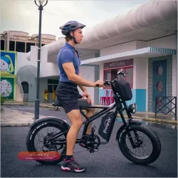 Электровелосипед 2024 Fat Bike, 1400W, 48V 22.5Ah, полноподвесный горный