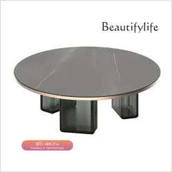 Журнальный столик Nordic Modern Italian Ice Cube Glass