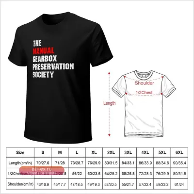 Футболка The Manuals Preservation Society - Летние мужские футболки премиум-качества