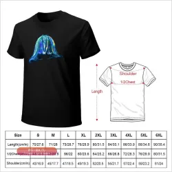 Футболка с принтом Comb Jelly в стиле винтаж (мужская, белая)