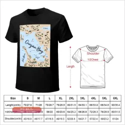 Футболка мужская Map of Georgian Bay and Lake Huron Streetwear
