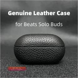 Чехол из натуральной кожи для Beats Solo Buds (с поддержкой MagSafe)