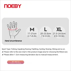 Рыболовные перчатки Noeby с защитой от УФ 50+, быстросохнущие, антискользящие, для рыбалки, каякинга, велоспорта