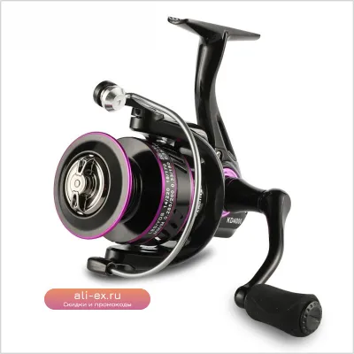 Спиннинговая катушка EASYFISH KD PRO/KD 1000-6000 для дальних забросов, с большой лесоёмкостью