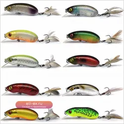 Воблер Lua CC70 Long Casting Floating для летней морской и лодочной рыбалки