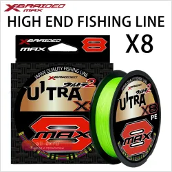 Плетеная леска YGKX BRAID Ultra X8, 100/150/200м, 14/16/22/25 lb, Япония