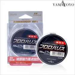 Леска YAMATOYO Freshwater Carbon 50м – прочная и износостойкая карбоновая леска для пресноводной рыбалки