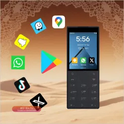 Arabic Qin F22 Смартфон с сенсорным экраном и кнопками, поддержка Google, 4G, арабский язык