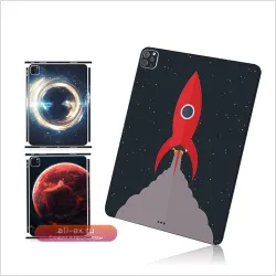 Защитная пленка 3M Astronaut на iPad Pro 2021/2022 11/12.9 дюймов (акварельный дизайн)