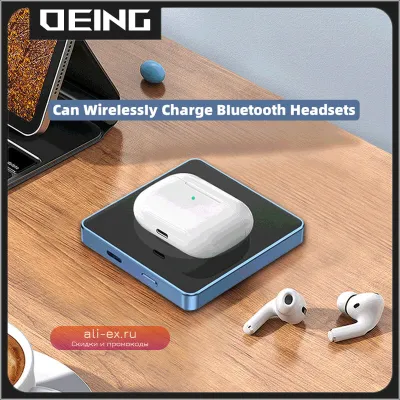 Компактный Магнитный Power Bank для iPhone/Samsung/Xiaomi Magsafe Беспроводная Зарядка