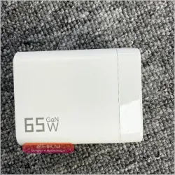PD65W Зарядное устройство с растягивающимся кабелем A+C 40W для Samsung и Android