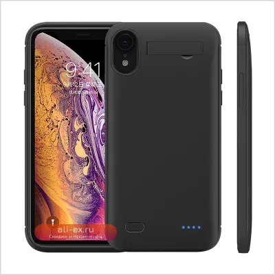 Чехол-аккумулятор Ultra Slim для iPhone 11/12 Pro Max, 6/6S/7/8 Plus, X/XS Max, XR, SE 2020