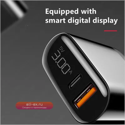 Быстрое зарядное устройство USB-C PD 18W для iPhone, Xiaomi, Huawei