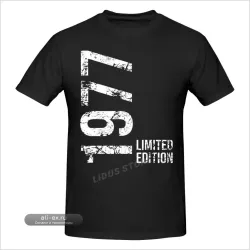 Футболка "Счастливчику 46 лет" 1977 Retro Vintage
