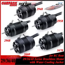 Водяное охлаждение для бесколлекторных моторов RC-лодок Surpass Hobby Rocket 2948-3670