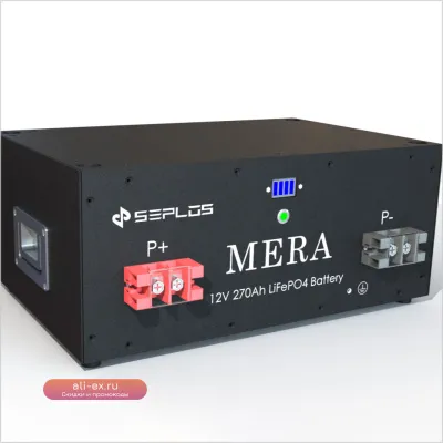 Seplos MERA 12V 270Ah LiFePO4 аккумулятор для дома