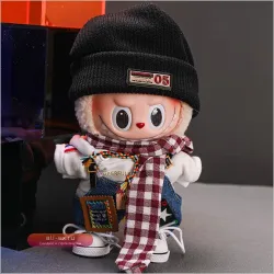 Стильный комбинезон для куклы Labubu (17 см) V1-V3