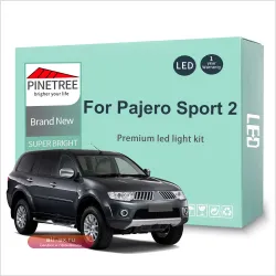 17 шт. Комплект светодиодных ламп для Mitsubishi Pajero Sport 2 (2008-2015) Canbus