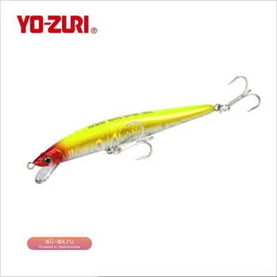 YO-ZURI Loyal Dummy R1533: Плавучая Минноу-приманка для дальнего заброса