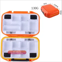 Вместительный водонепроницаемый ящик для рыболовных снастей Seaknight Fishing PVC Lure Store Box