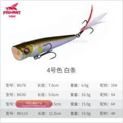 Новый шумовой воблер Surface Wave Crawler Minnow с дальним забросом, имитация 3D глаза, жесткая приманка для рыбалки.