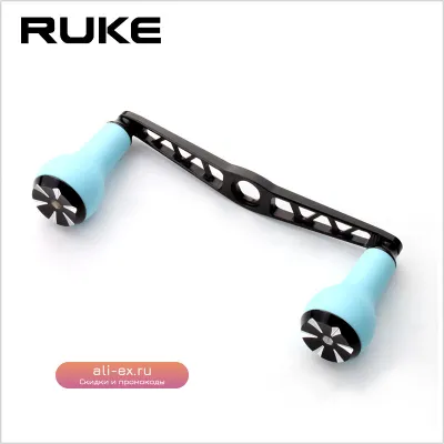 Рукоятка для мультипликаторной катушки Ruke 120мм алюминиевая с ТПЭ ручкой