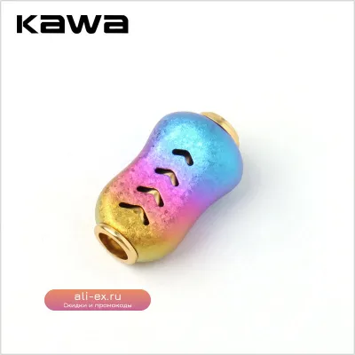 Kawa Рукоятка для рыболовной катушки из титанового сплава, 1 шт., 36 мм, 6 г, с 2 подшипниками