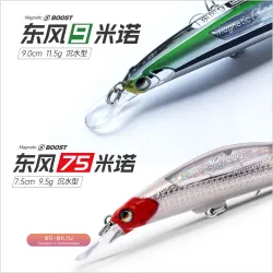 Искусственная приманка Dongfeng 9Mino Big River Run 75мм, медленно тонущая, с защитой от запутывания