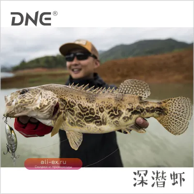 Приманка для глубоководной рыбалки DNE Deep Diving Shrimp Road Runner, с длинным забросом, плавающая, минноу, специализированная для пресноводной и морской ловли