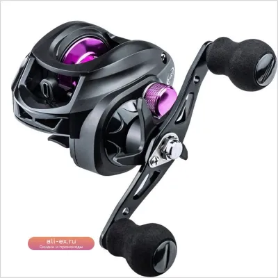 Катушка для карповой рыбалки Carp Fishing Pesca Saltwater 7.2:1, правая, сверхлегкая, с максимальной тормозной силой 8 кг