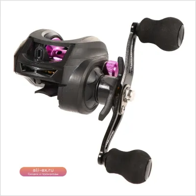 Катушка для карповой рыбалки Carp Fishing Pesca Saltwater 7.2:1, правая, сверхлегкая, с максимальной тормозной силой 8 кг