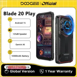 DOOGEE Blade 20 Play: Защищенный 5G смартфон с Android 15, Gemini AI и батареей 10300 мАч