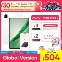 Honor MagicPad 2 Global Version 12.3" 3K OLED 144Hz, Snapdragon 8s Gen 3, 10050mAh