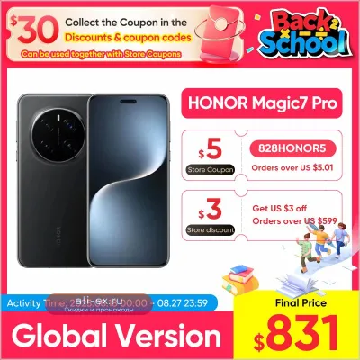 HONOR Magic7 Pro 5G: Мировая премьера, Snapdragon 8 Elite, OLED 120Hz, 100W зарядка