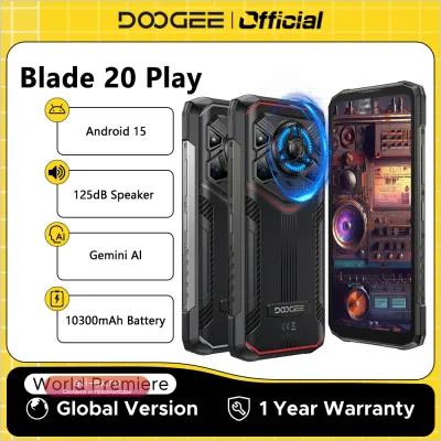 DOOGEE Blade20 Play 5G: Защищенный смартфон с Android 15, Gemini AI и батареей 10300 мАч, 6.6"