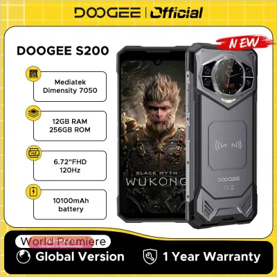 DOOGEE S200 5G: Защищенный смартфон с 120 Гц экраном, 12/256 ГБ, 100 МП камерой и батареей 10100 мАч