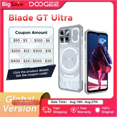 DOOGEE Blade GT Ultra 5G: Ультратонкий смартфон с LED-эффектом, Dimensity 7300, 16+512 ГБ