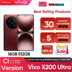 Смартфон VIVO X200 Ultra 5G, Snapdragon 8 Elite, AMOLED 6.82", 6000mAh, 90W, 50+200Мп, NFC, Android 15