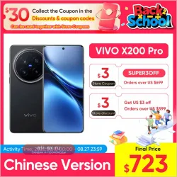 Vivo X200 Pro 2024: Китайская версия, Dimensity 9400, 6.78" 120Hz LTPO AMOLED, 6000mAh, 90W SuperCharge