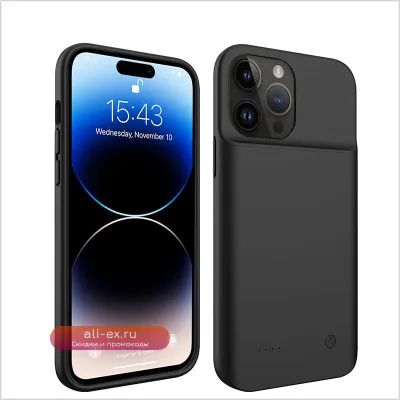 Чехол-аккумулятор 6800mAh для iPhone 15/14/13/12/11 Pro Max/Mini X/XS Max/XR