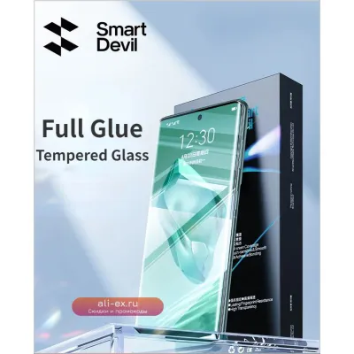 Защитное стекло SmartDevil для OnePlus 12 / Ace 3, Full Glue, HD Clear, антицарапин