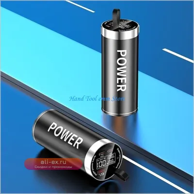 H37F Power Bank 46950 mAh с Дисплеем, Двойной Type-C и USB-A 22.5W