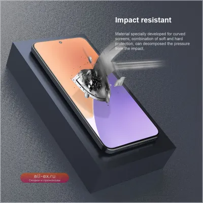 Защитная пленка NILLKIN для Xiaomi 15 Pro/15 Ultra (2 шт., противоударная, HD, антиотпечатки, антицарапина)
