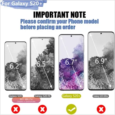 Чехол-аккумулятор 6000mAh для Samsung Galaxy S20 Plus/S20+ с функцией Smart Charging