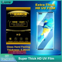 Защитная пленка VORMIR Extra Thicken UV HD для станков, мягкое закаленное стекло для изогнутых экранов
