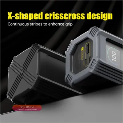Защитный силиконовый чехол для Xiaomi Mi 25000mAh 212W с слотами TF/SD, портативная сумка для хранения