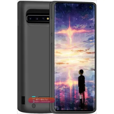 Защитный чехол-аккумулятор 5000mAh для Samsung Galaxy S10 с функцией Smart Charging