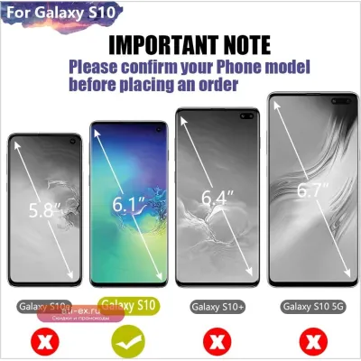 Защитный чехол-аккумулятор 5000mAh для Samsung Galaxy S10 с функцией Smart Charging